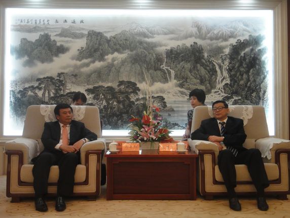 CASS President Wang Weiguang Meeting with the Delegation