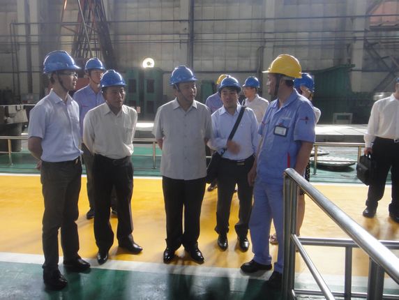 Visiting Harbin Electric Corporation 