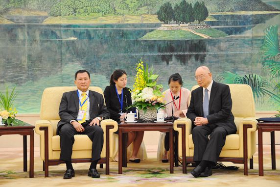 Chen Yuan Met with the delegation