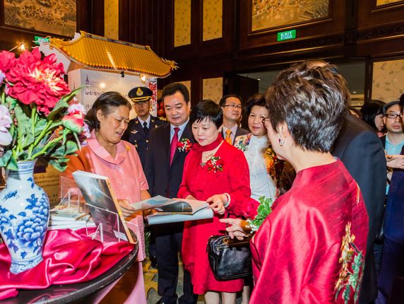 President Li Xiaolin Attending the Launching Ceremony of Her City