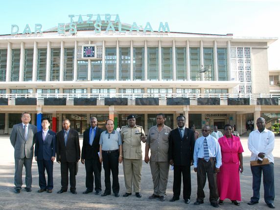Visiting TAZARA Dar es Salaam Statio