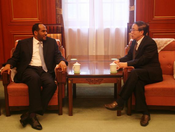 Vice President Feng Zuoku meeting with Sudan’s Ambassador